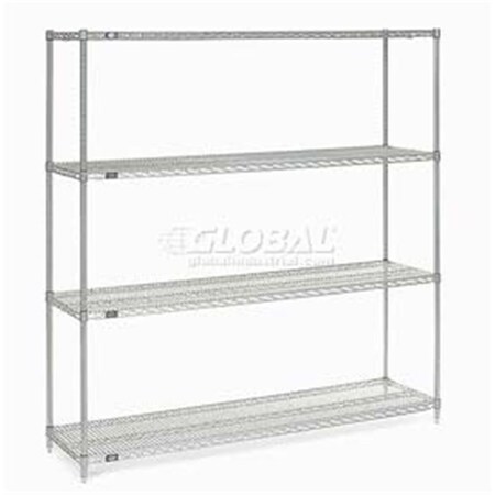 Designed To Furnish Nexel Chrome Wire Shelving, 54 x 21 x 86 in. DE2968589